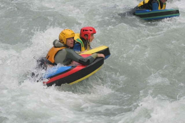  Descenso en hidrospeed del Dranse 